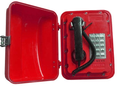 Emergency outdoor phone
