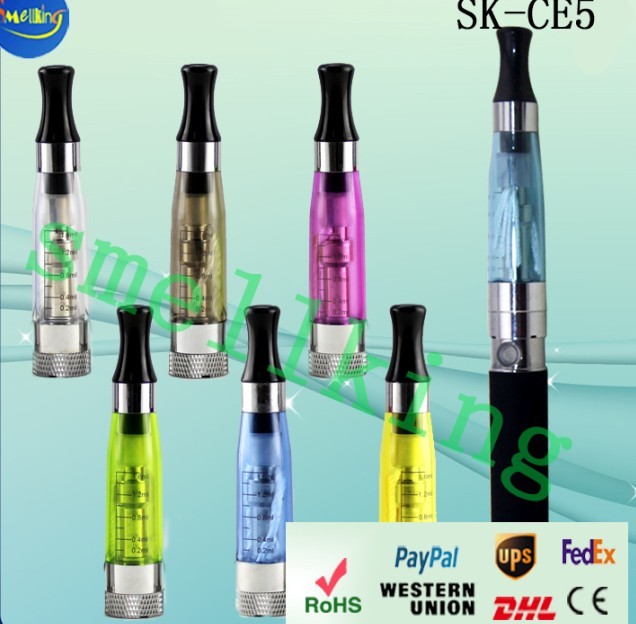 2013 hotsell ce5 clearomizer for electronics cigarette