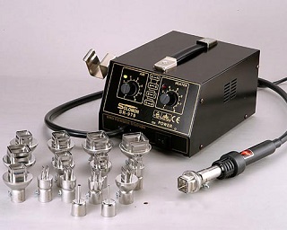 Hot Air SMD Rework Soldering Station  - Sorny Roong
