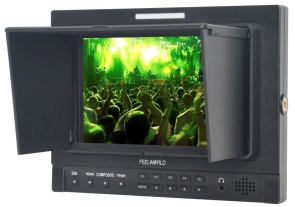 7" IPS screen LCD monitor with 3G/HD/SD-SDI,HDMI,Component,Composite portable video monitor LCD display