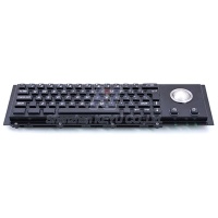 KY-PC-H-BL black industrial mechanical switch metal keyboard - KY-PC-H