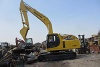 used komatsu pc200-6 track excavator