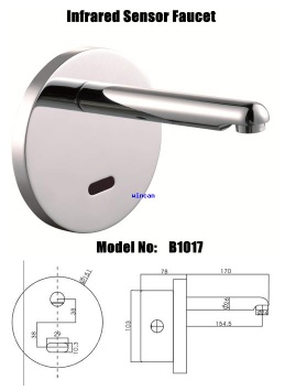 automatic faucet sensor taps B1017 - automatic faucet