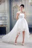 Court Asymmetry Wedding Dress