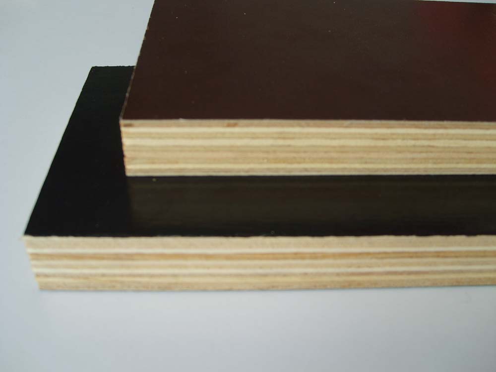 black and brown film faced plywood