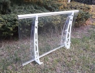 Polycarbonate  awning  door  canopy