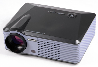 VIVIBRIGHT Projector PLED-S200 Double HDMI multimedia Projector,2500ansi Lumens for Home Theater