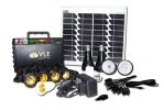 Solar Home Lighting System with 2 Lamps