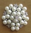 bridal wedding pearl rhinestone brooches