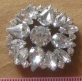 crystal cluster diamante buckles