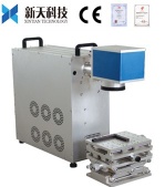 optical fiber portbale laser marking machine for jewellery - XT-F10