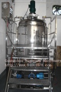 vacuum heating emulsification equipment for shampoo making