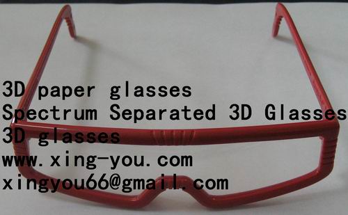 Plastic 3D Glasses
