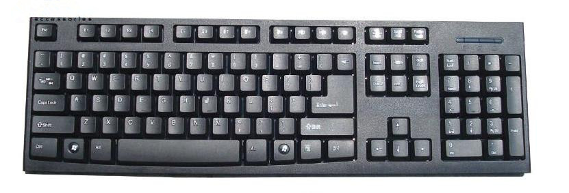cheap keyboard with 104/105/107/108 keys