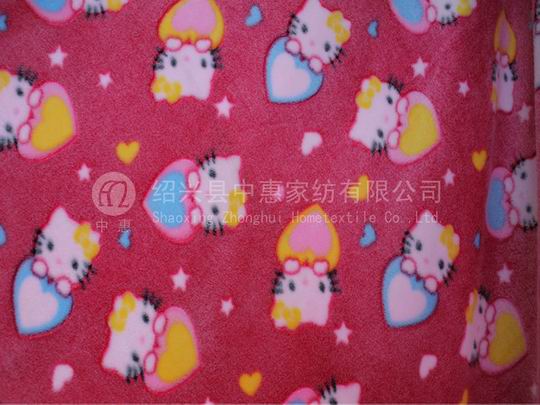 Polyester Pile knitted fleece fabric