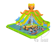 Cheap Commerial Inflatable Water Slide With Pool for Adult