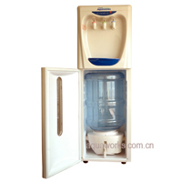 BL005 Bottom-loading Water Dispenser / Water Cooler, Compressor Cooling, Supplies Cold and Hot Water