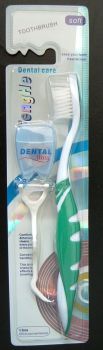 toothbrush with dental floss  FDA