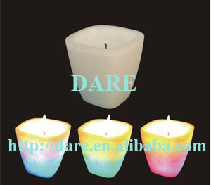 LED color changign candle