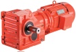 Helical - bevel gear reducer