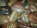 engraved river stones