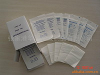 disposable sterile surgical gloves (on paper)