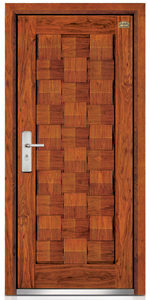 Steel-wood Security Door