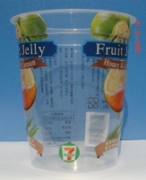 Injection Mold Label - Fruit Jelly Cup 
