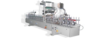 machine for wrapping (lamination) for window and door profiles and panels