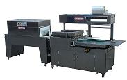 seal cuts and shrink machine