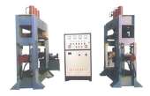 high frequency curved plywood press
