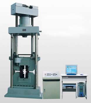 WEW series screen displayed hydraulic universal testing machine