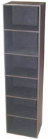Faux Leather 6 Tier CD Rack (HOLD 108CD'S )