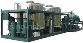 sino-nsh ger used industrial oil regeneration/oil reclamation system