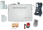 GSM wireless burglar alarm system