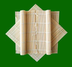 Bamboo sushi mats