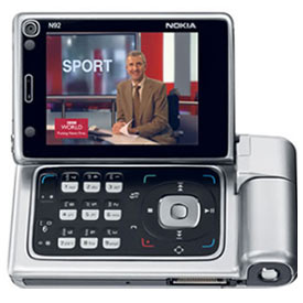 Nokia N92 Mobile Phone with TV