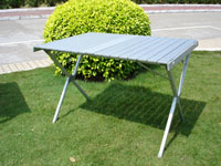 Alyuminum roll up table