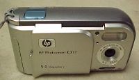 HP 5.0 MP Digital Camera Model Photosmart E317