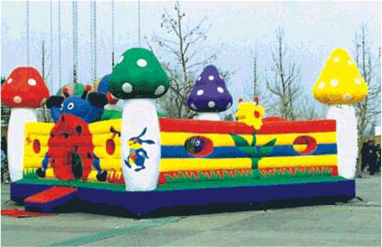 mushroon garden inflatable toy