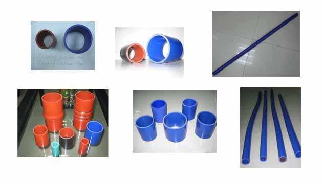 Hump and reducer silicone hose