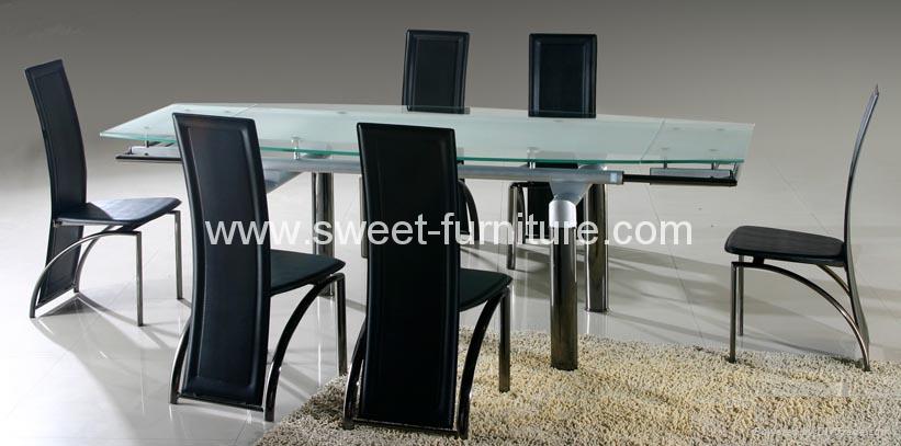 Main Products: marketing the modern metal and glass dining table 