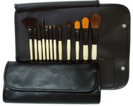 Professional cosmetic brushes set - 12pcs