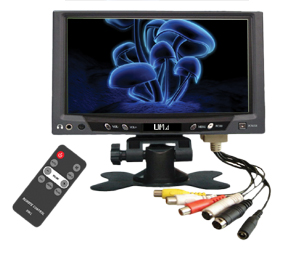 TFT LCD roof mount monitor with DVD