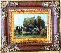 Fine Arts( Landscape Oil Paintings With Oil Paintings Frames)