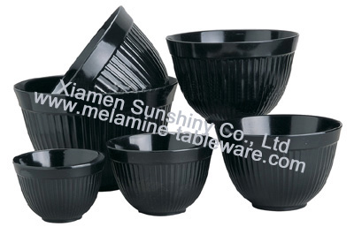 Melamine Bowl with Lid Set