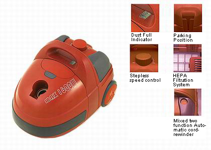 CANISTER VACUUM CLEANER