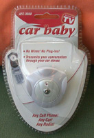 Car Baby - connect mobile phone wireless to FM radio in cars