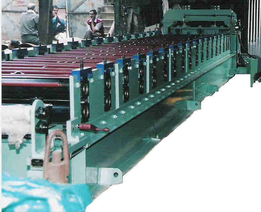 Sheet Corrugating Roll Forming Machine