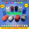Nylon Hermetic Watertight Cable Glands IP68 / IP69K with Multi-Threads